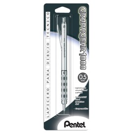 Pentel de México PG1015BP Lapicero Metálico para Dibujo Técnico, PG1015BP, 0.5 mm, pack of/paquete de 1