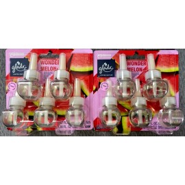 Glade WONDER MELON 10 Refills Air Freshener PlugIns Scented Oils Watermelon
