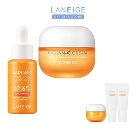 Laneige Radiant C Vitamin Spot Ampoule 10g + Radiant C Cream 30ml / 라네즈 래디언씨 비타민 스팟 앰플 10g + 래디언씨 크림 30ml