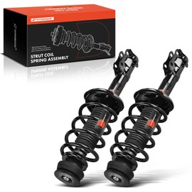 A-Premium Front Complete Strut and Coil Spring Assembly Compatible with Volkswagen Jetta 1996-1998, Golf 1993-1998, FWD, 2-PC Set