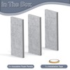 Flamorrow Insulated Foam Panels for Portable AC Window Seal Kit,
