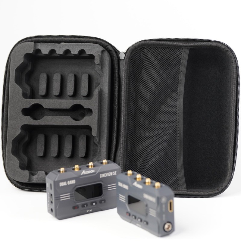 Accsoon CineView SE/HE/Quad Multifunctional Soft Storage Bag, Black, EVA Storage