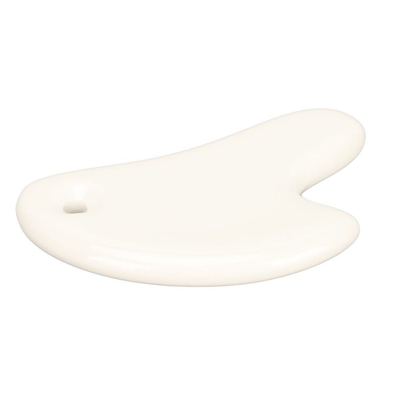 Ceramic Beauty Gua Sha Tool Men Women Face Body Massage