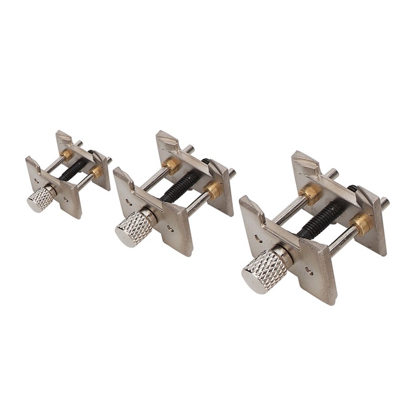 3pcs/Set Metal Watch Movement Fixed Base Holder Watchmaker Accessory Repairing