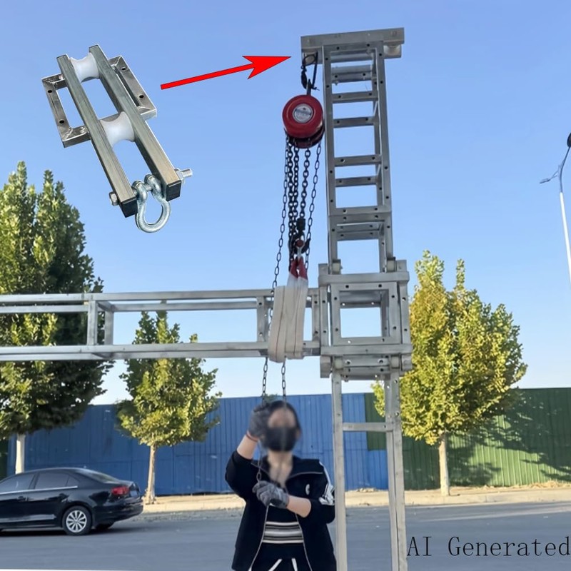Ground Support Top Section for Box Truss Chain Hoist Fits，Suitable