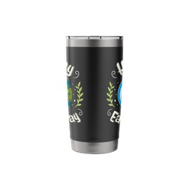 Happy Earth Day Climate Change Awareness Environmental Stainless Steel Insulated Tumbler