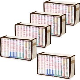 Astro 609-02 Comic Storage Case, Light Beige, 5 Pieces, Comic Books, Storage Bag, Boys & Girls, Manga, Books, New Books, B40, B6, Small B6, Folding