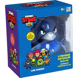 Lansay Brawl Stars - 1 Articulated Figure 11.5 cm - Crow - Video Game Figures - Ages 8+