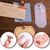 AIMALL 465 PCS Pushpin and Clip Set, Rose Gold Map