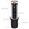 ZJchao Multicontacto Torre Para Mesa De Cocina Usb Pulling Up