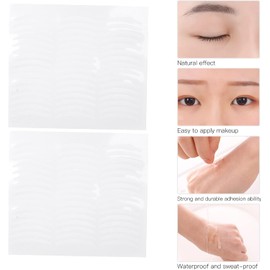 Pegatinas de Párpados Dobles, 120 Pares Adhesivas para Levantar Parpados Caidos, Cintas de Tira para Ojos Grandes, Herramienta de Maquillaje Profesional