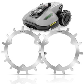 Robotic Lawnmower Spikes Made of Stainless Steel, Stainless Steel Spikes for Mammotion Yuka Mini Self-Centring, Spikes for Mammotion 2 mm, Diameter 210 mm - Robotic Lawnmower Accessories with 6 x