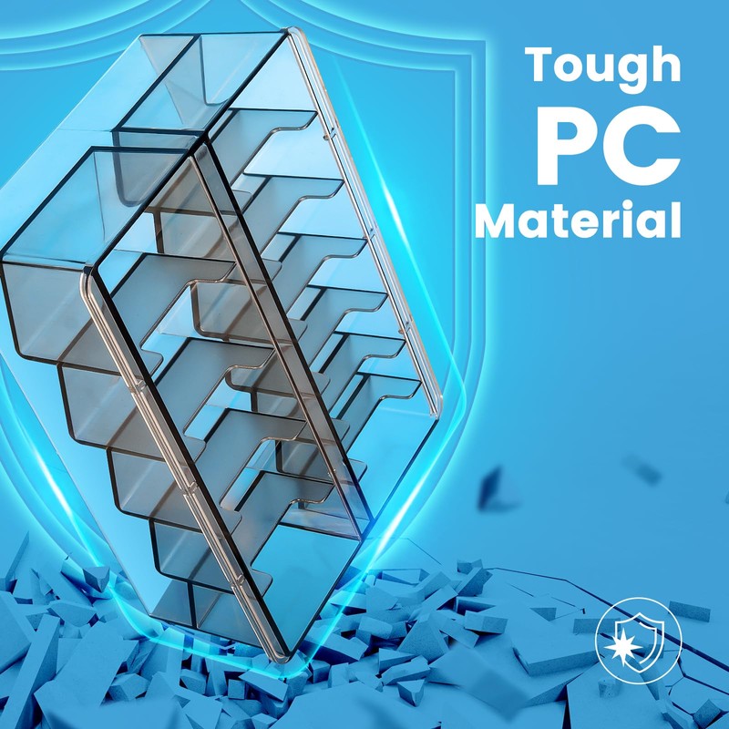 Perfitech Clipper Guard Holder Organizer with 12 Slots, Sturdy PC