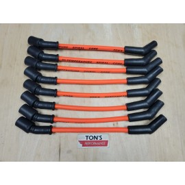 Ton's Performance 10MM Orange Silicone Spark Plug Wires CHEVY GMC 05-08 LS1 VORTEC 4.8 5.3 6.0 6.2
