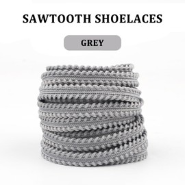 UamGlsob Running Shoe Laces for AlphaFly 3 Sneakers, Athletic Shoelaces Replacement Shoe Strings for Vaporfly 3 Trainers Men Women (Gray, 47"/120cm)