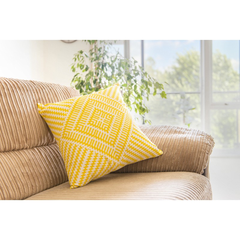TreeWool Kaleidoscope Accent Set of 2 Cotton Cushion Covers (55