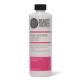 Beauty Secrets Pure Acetone Manicurist Solvent, 16 Oz