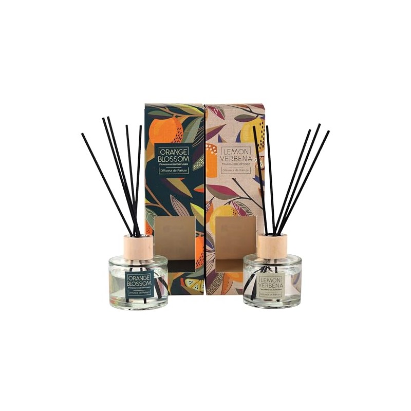Citrus Lemon Orange Reed Diffusers 100ml - In Gift Box