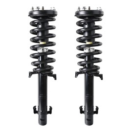 Torchbeam Premium Struts Shock Absorber Assembly for Honda Accord 2008-2012, Front Left Right Complete Unit with Spring & Mount, OEM Replacement, Smooth Ride, Easy Bolt-On Installation 172562L/172562R
