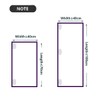 90 Degree Glass Door Pivot Hinge Kit Zinc Alloy Shower