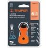 Truper NAMU-LL, Multiherramienta con led, tipo llavero, 6 funciones