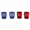 44pcs Nut and Bolt Thread Checker Red Blue Nut and