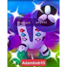 Pokémon Go | Shiny Shadow Regigigas | Mini P T C 80K Dust 20 Candy