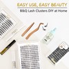 Lash Clusters D Curl 12mm 72 Clusters Lashes B&Q LASH