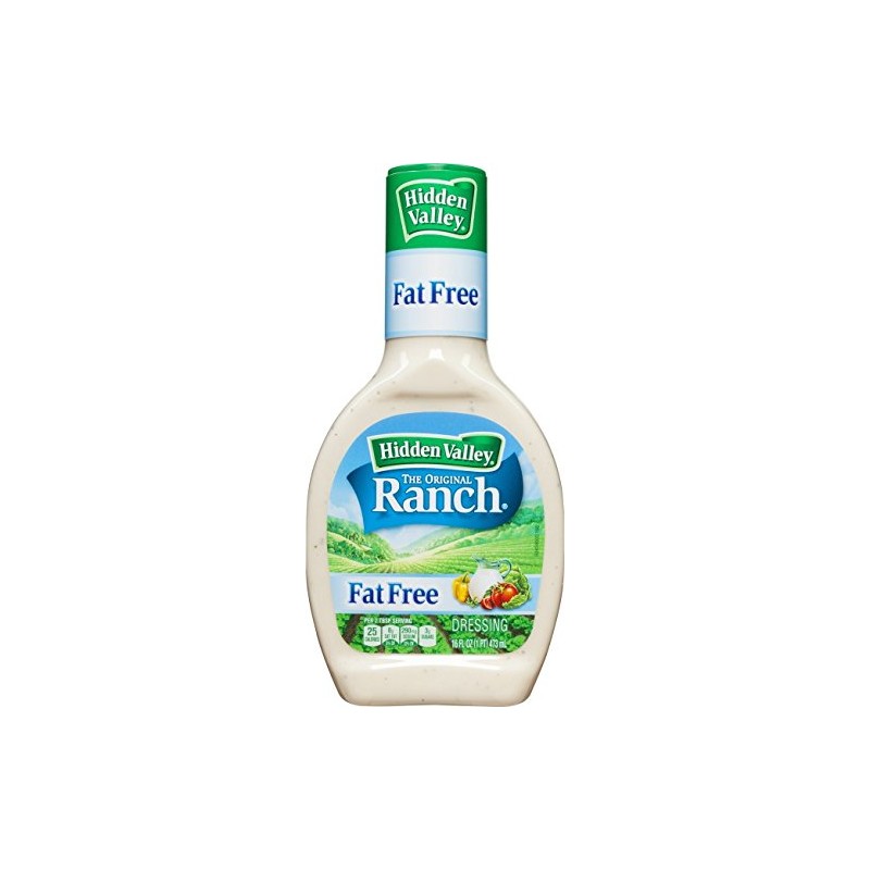 Hidden Valley Original Ranch Fat Free Dressing, 16 Oz (Pack