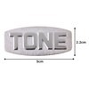 TONE G-022 Aluminum Emblem