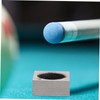 BESPORTBLE Cue Tip Grooming Tool Aluminum Square Cue Playability Pool