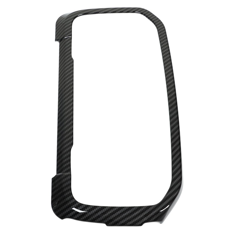 Dashboard Panel Decorative Trim Carbon Fiber Look Easy Clean Replacement