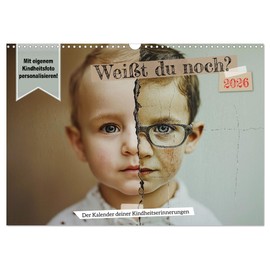Do you still know? The calendar of your childhood memories (wall calendar 2026 DIN A3 landscape), CALVENDO monthly calendar