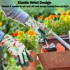 Gardening gloves for women, women's gardening gloves with touch screen,