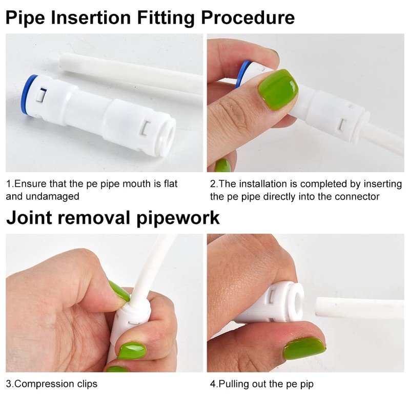 Refrigerator Water Line Kit, CGELE Ice Maker Water Line Kit