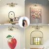 Tassuowell Wireless Picture Lights for Wall,12 Inch Battery Operated Picture