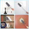 1 Pcs Microfiber Feather Dusters for Cleaning, Gray