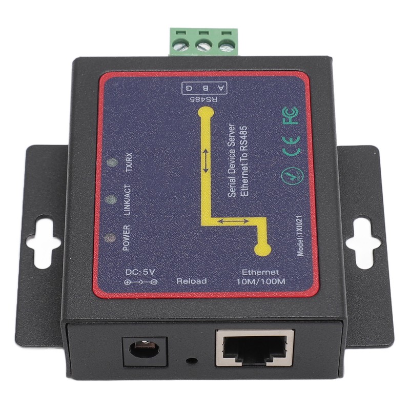 TXI021 RJ45 to RS485 Serial Network Adapter Industrial Grade TCP