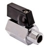 DuraChoice 1/4" Mini Brass Ball Valve - Chrome Plated Female