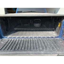 EACCESSORIES EA Trunk Organizer Cargo Net for Chevy Colorado GMC Canyon 2004-2012 - Envelope Style Cargo Net for Pickup - Premium Mesh Car Trunk Organizer - Compatible with Colorado Canyon