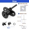 TBWHL 4 Pcs - Zinc Alloy Drawer Lock with Keys,
