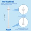 Nose Wax Sticks for Hair Removal 100 pieces ABS Double-headed