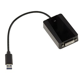 KALEA-INFORMATIQUE USB 3 to DVI External Graphics Card with Widescreen Support and Resolutions up to 2048x1152 USB 3.0 5G