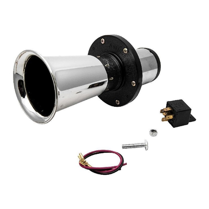 TooToo 12V 110db Car Van Air Horn Klaxon Ahoooogah Sound