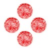 Enamelware Dinner Plate, 10.25 inch, Red/White Splatter (Single)