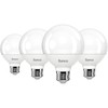 Sunco Lighting 4 Pack Vanity Globe Light Bulbs G25 LED