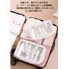 WiViVi Vinyl Pouch, Clear Pouch, Large Capacity, Double Layer Design,