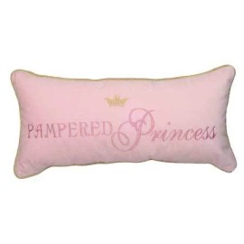 LY5-80 Baby Pink 100% Velvet Phrase Pillow 8x16