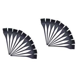 Baluue 20pcs Hair Dye Applicator Brush Black Tinting Tools for Professional Home Use for Hair Coloring Treatments Keratin Application