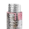 VEVOR 4 Inch Insulated Flexible Duct R-6.0，25 Feet Long with